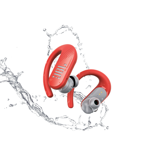 JBL Endurance Peak II - Coral - Waterproof true wireless sport earbuds - Front image number null
